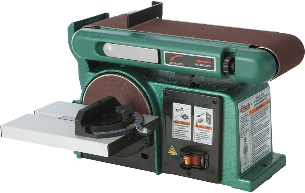 Grizzly Industrial G0787-4" x 36" Horizontal/Vertical Belt Sander with 6" Disc