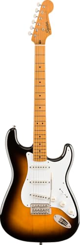 Squier Classic Vibe 60s Stratocaster Electric Guitar, with 2-Year Warranty, 3-Color Sunburst, Laurel Fingerboard