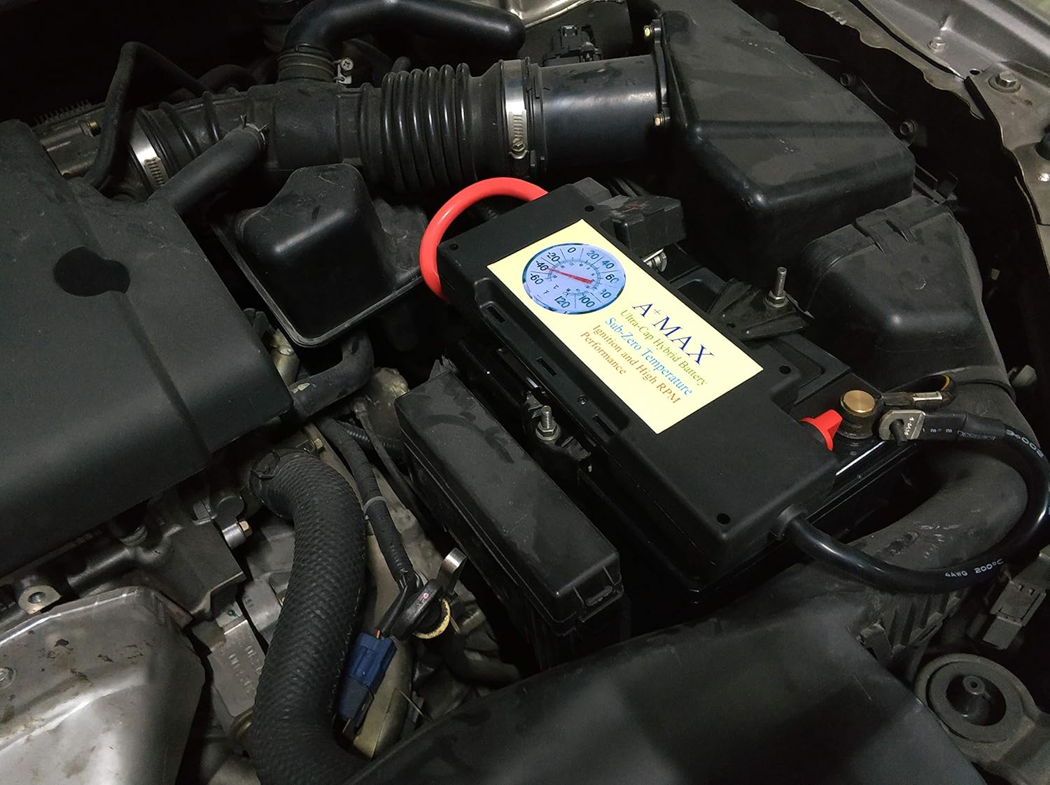 UCB450-60, 15 Volts 90 Farads 900 Peak Amp Capacitor Cold Weather, Car Audio Amplifier subwoofer Capacitor Current Booster. Start & Stop Ignition Booster, Easy Installation