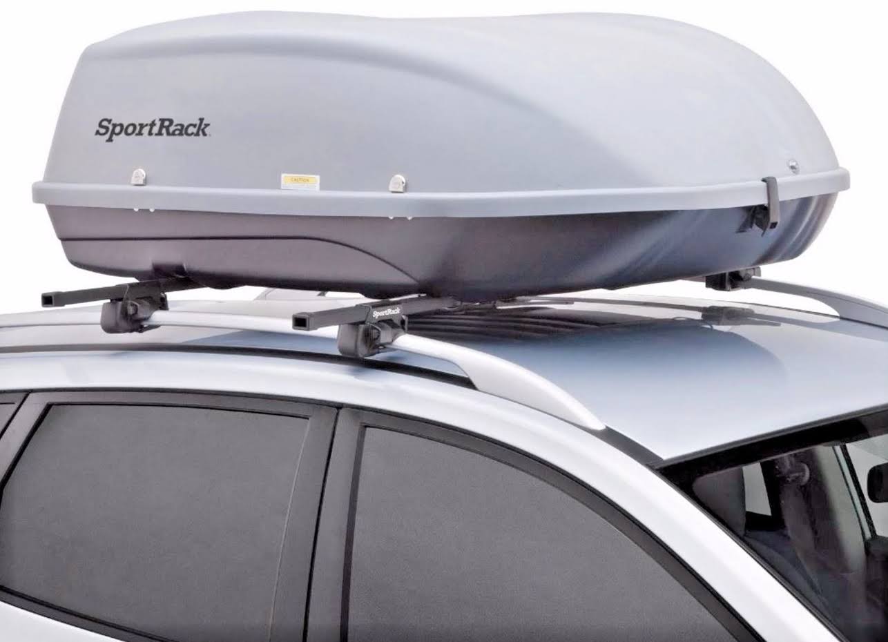 Rooftop Thule Roof Cargo Box Case SUV Car Storage Organizer Cover Carrier Rack