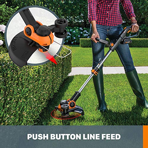 Worx 20V GT 3.0 + Turbine Blower + Hedge Trimmer (Batteries & Charger Included)