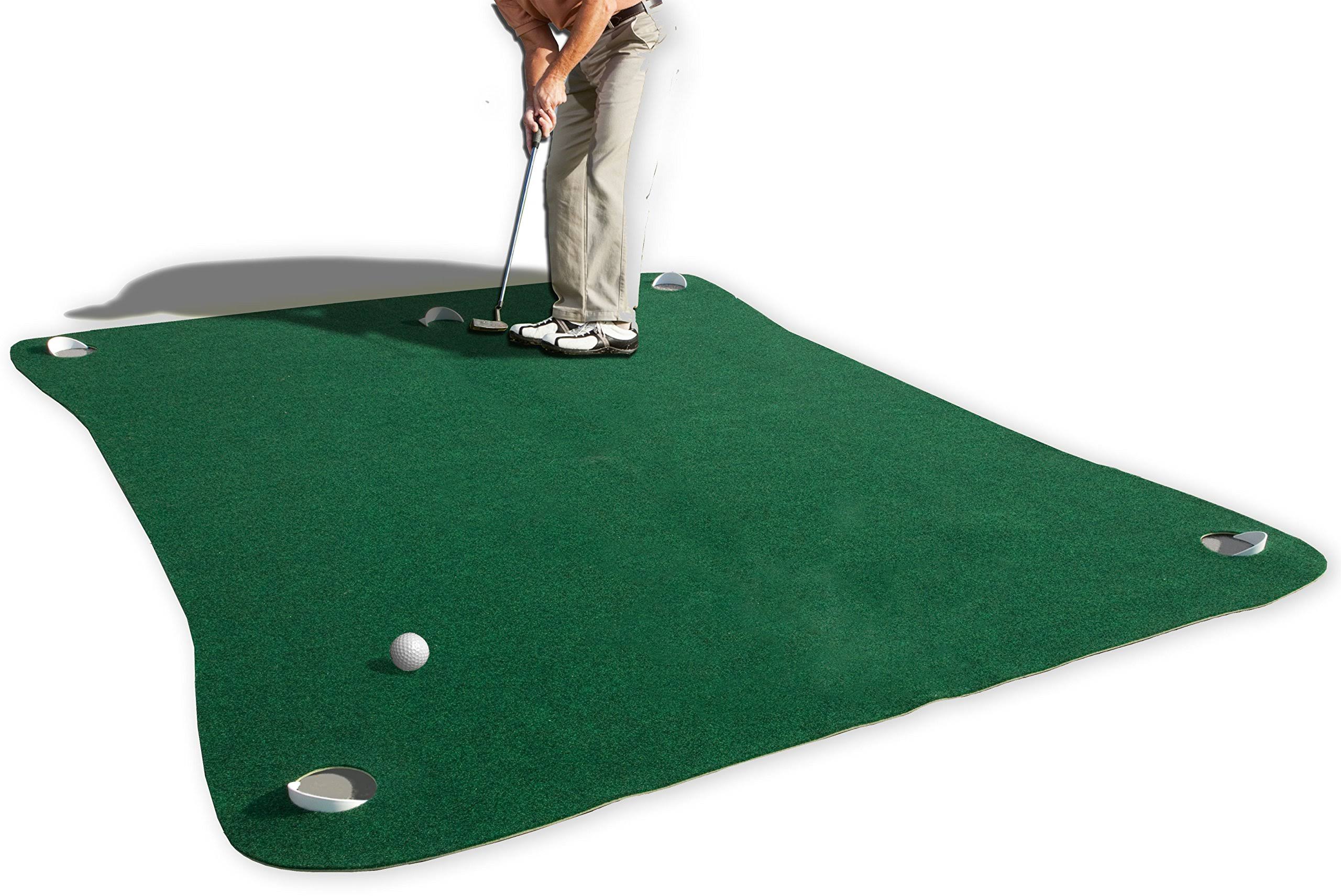 Putt-A-Bout Complete Putting System, 6 x 8-Feet, Green