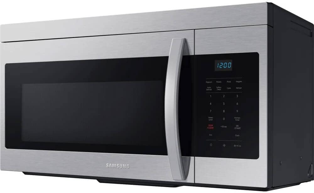 SAMSUNG OTR Microwave 1.6 CF CAPACITY 2 SPEED 300 CFM LED DISPLAY ECO MODE - ME16A4021AS