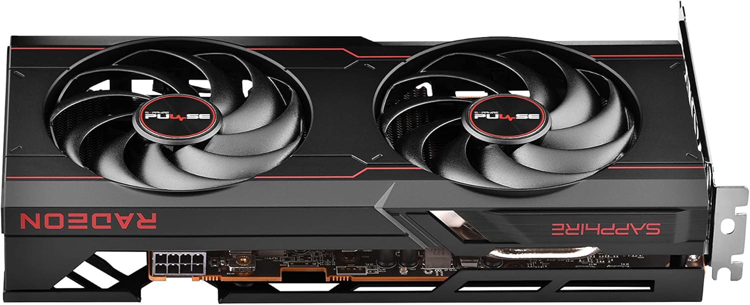 Sapphire Technology 11309-03-20G Pulse AMD Radeon RX 6600 XT Gaming Graphics Card with 8GB GDDR6, AMD RDNA 2