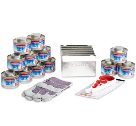 Bobcat Stove with Set of 4 Therma Fuel (16Hrs) w/Wrench and Gloves - 48 Hours (12 Cans) - .99