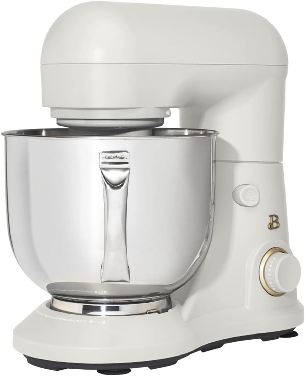 5.3QT Capacity Lightweight & Powerful Tilt-Head Stand Mixer, White Icing by Drew Barrymore