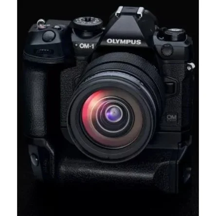 Olympus OM SYSTEM OM-1 20.4 Megapixel Mirrorless Camera with Lens, 0.47", 1.57", Black