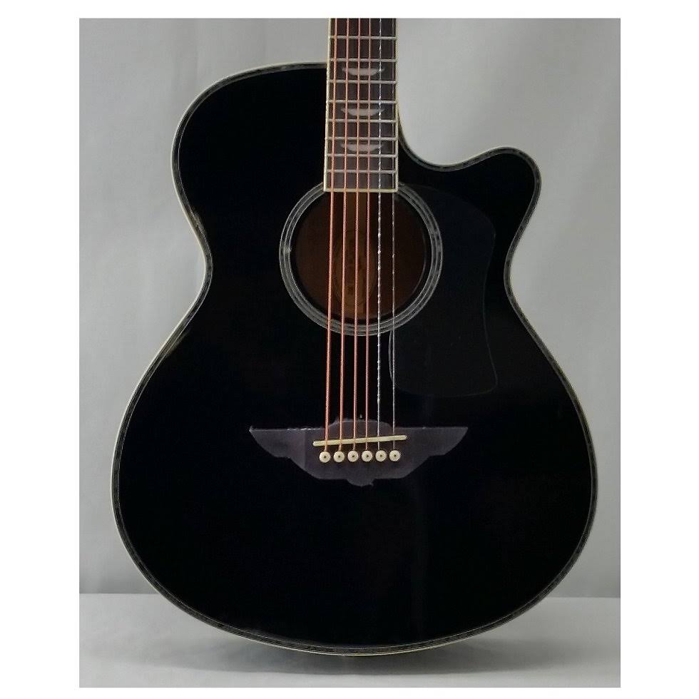 Keith Urban Acoustic Electric Guitar on Tour 40-pc Guitar Pkg, Rich Black, Right