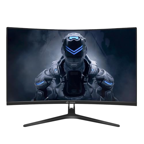 CRUA 30Inch Ultrawide Curved Monitor, 21:9 WFHD(2560x1080P) VA Computer Monitor, 120% sRGB 100HZ 1500R PC Monitors Support FreeSync, Wall-Mounted, with HDMI/DP Display Port-Black