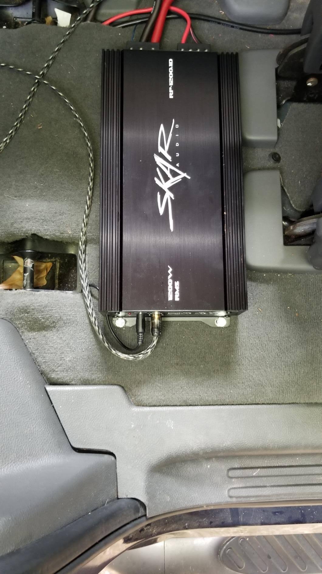 Skar Audio Rp-1200.1D Monoblock 1200-Watt Class D MOSFET Subwoofer Amplifier