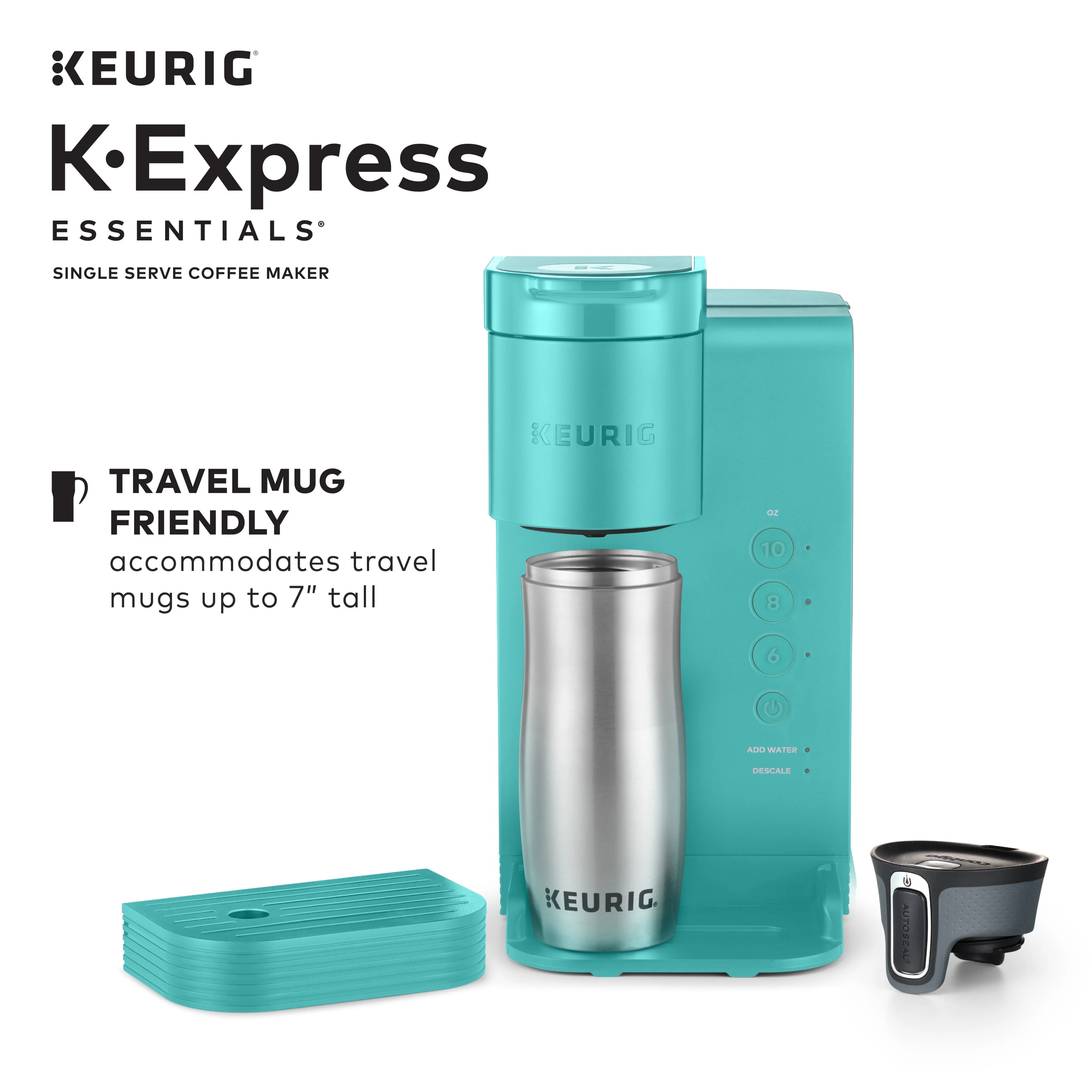 Keurig K-Express Essentials Single Serve K-Cup Pod Coffee Maker, Black