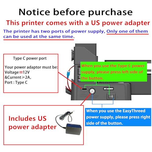 Portable 3D Printer - Compact FDM 3D Printer with Removable Build Plate, PLA & TPU Filament Compatibility, 0.4mm Nozzle, 100x100x100mm Build Volume, Easy-to-Use Design for Beginners