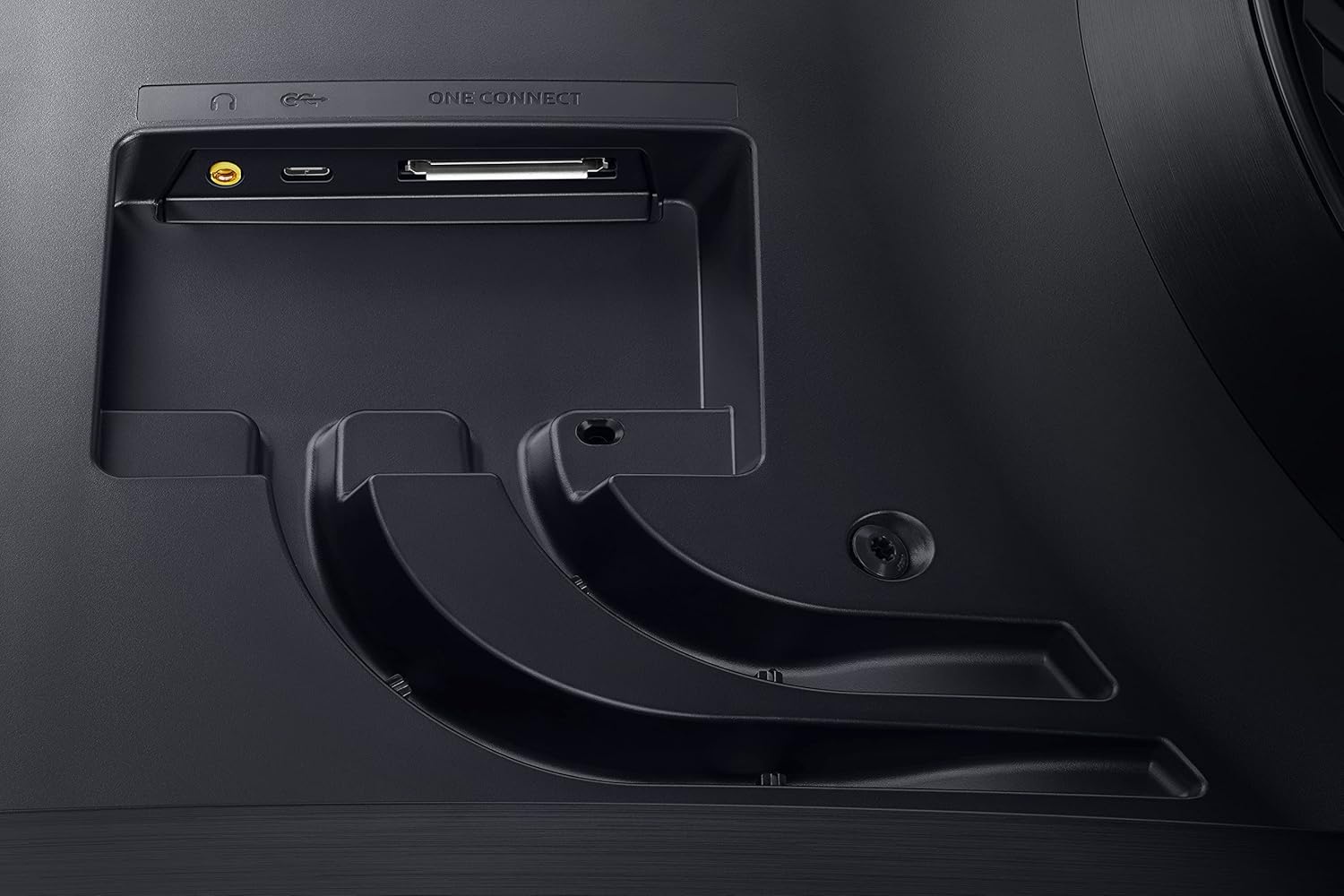 Samsung Odyssey Ark 55-Inch Curved Gaming Screen, 4K UHD 165Hz 1ms (GTG) Quantum Mini-LED Gamer Monitor w/Cockpit Mode, Sound Dome Technology, Multi View, HDR10+ (S55BG970NN) 2022 (Renewed)