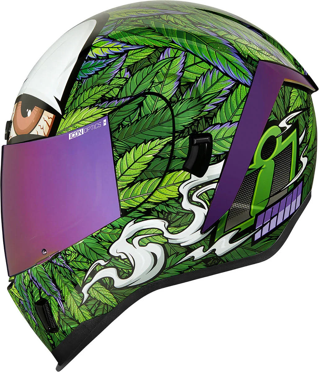 Icon Airform Ritemind Helmet, Green, Size S