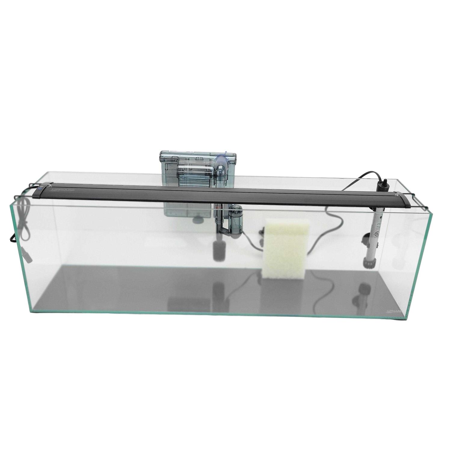 Lifegard Aquatics 11 Gallon Clear Glass Bookshelf Aquarium - Pet Supplies online store