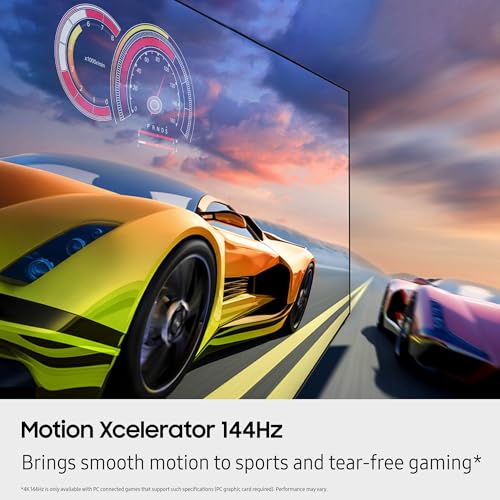 Samsung 55-Inch Class OLED S90F 4K Smart TV (2025 Model) NQ4 AI Gen3 Processor, 4K AI Upscaling Pro, OLED HDR +, Motion Xcelerator 144Hz, Samsung Vision AI, Alexa Built-in