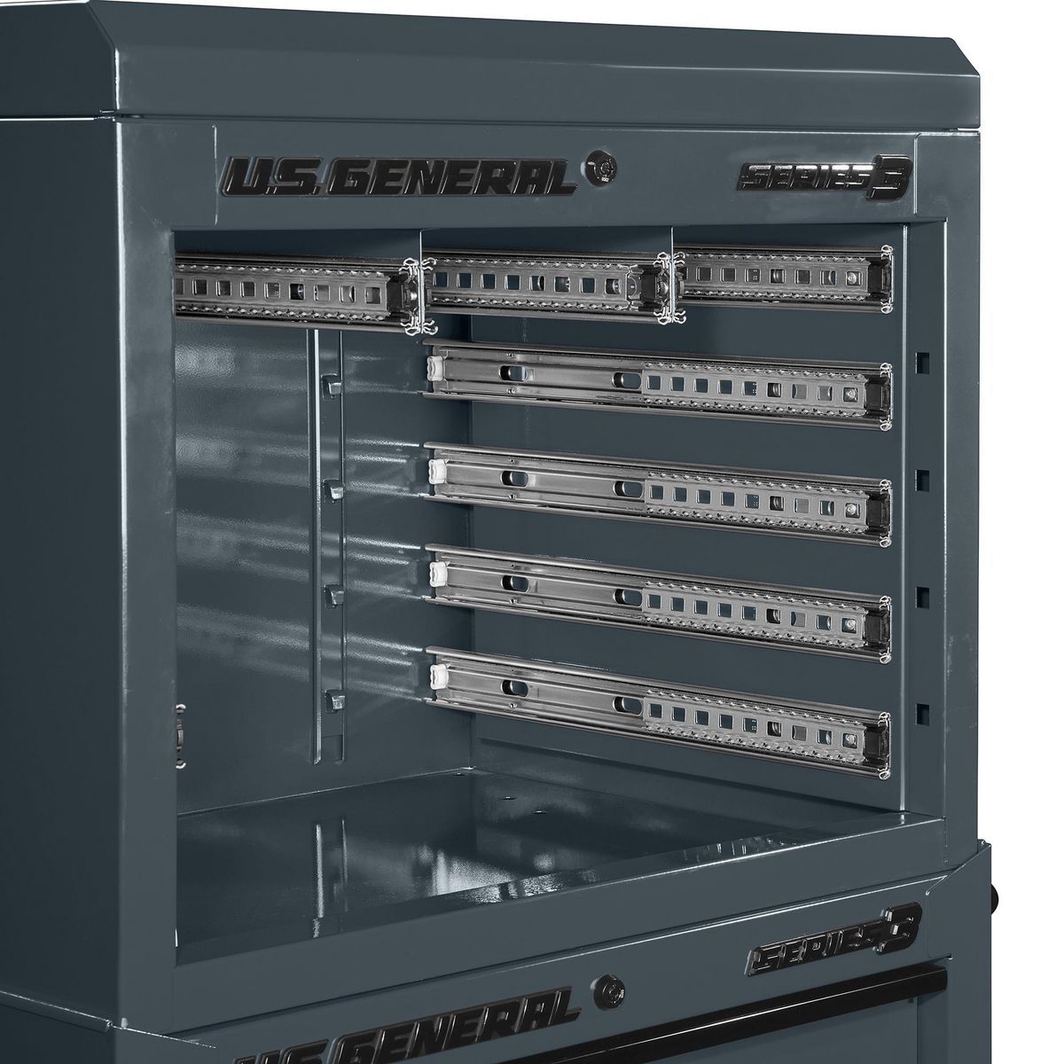 U.S. GENERAL 27 in. x 22 in. Top Chest, Series 3, Slate Gray