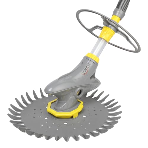 VINGLI Automatic Pool Vacuum Cleaner Swimming Pool Vacuum with Additional Hoses & Diaphragms