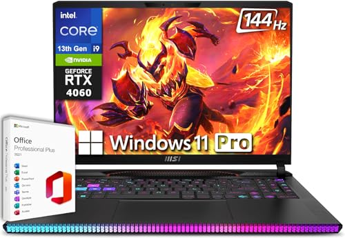 MSI GF63 Thin 9SC-068 15.6" Gaming Laptop, Thin Bezel, Intel Core i5-9300H, NVIDIA GeForce GTX1650, 8GB, 256GB NVMe SSD