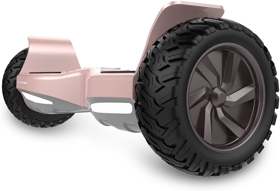 City Cruiser 8.5" Self Balance Scooter Hoverboard - UL2272 Certified, Two Wheel Dual Motors Electric Self-Balancing Scooter with Bluetooth Speaker LED Lights for Kids Adult
