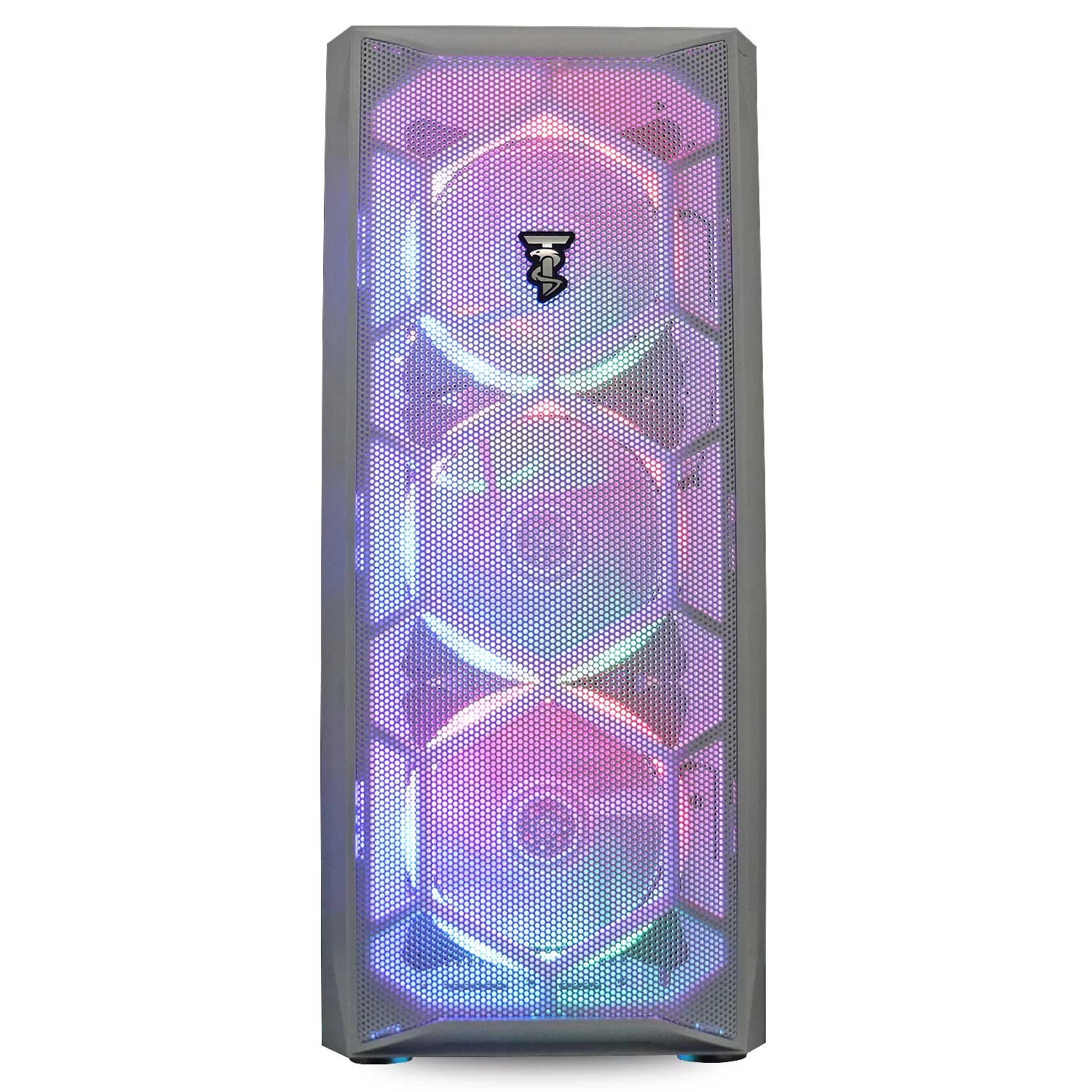 ViprTech.com Entry Level Gaming PC Desktop Computer - Intel Core i5 3.40GHz, GeForce GTX 650, 8GB RAM, 1TB HDD, WiFi, RGB Lighting, Windows 10 Pro, 1 Year Warranty, White - Radiant Selections