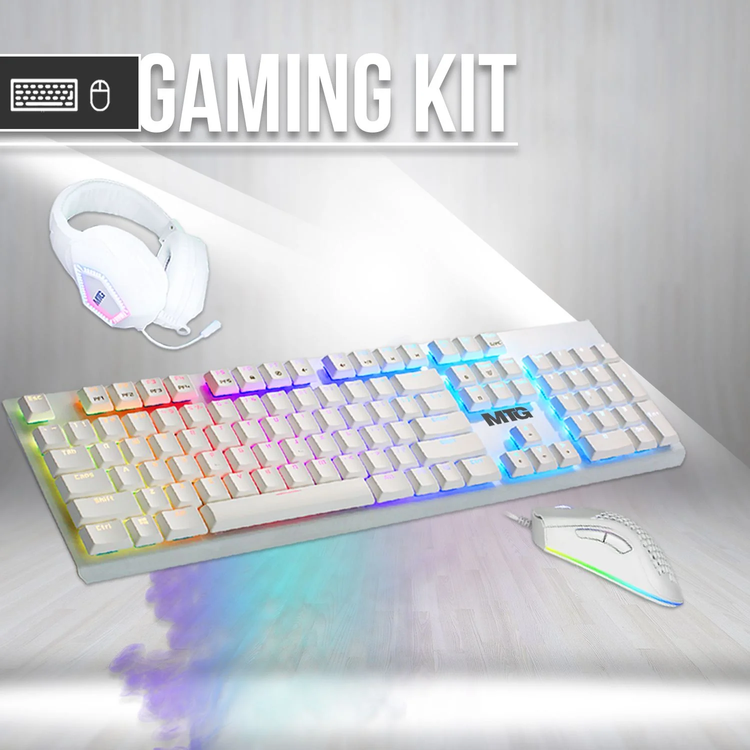 Restored Gaming Desktop PC, Intel Core i5 6th Gen, TechMagnet Zeus, AMD RX 550 Graphics, 32GB RAM, 240GB SSD + 3TB HDD, MTG New 24 Inch Dual Monitor, Gaming Kit Webcam, Win 10 Pro (Renewed)