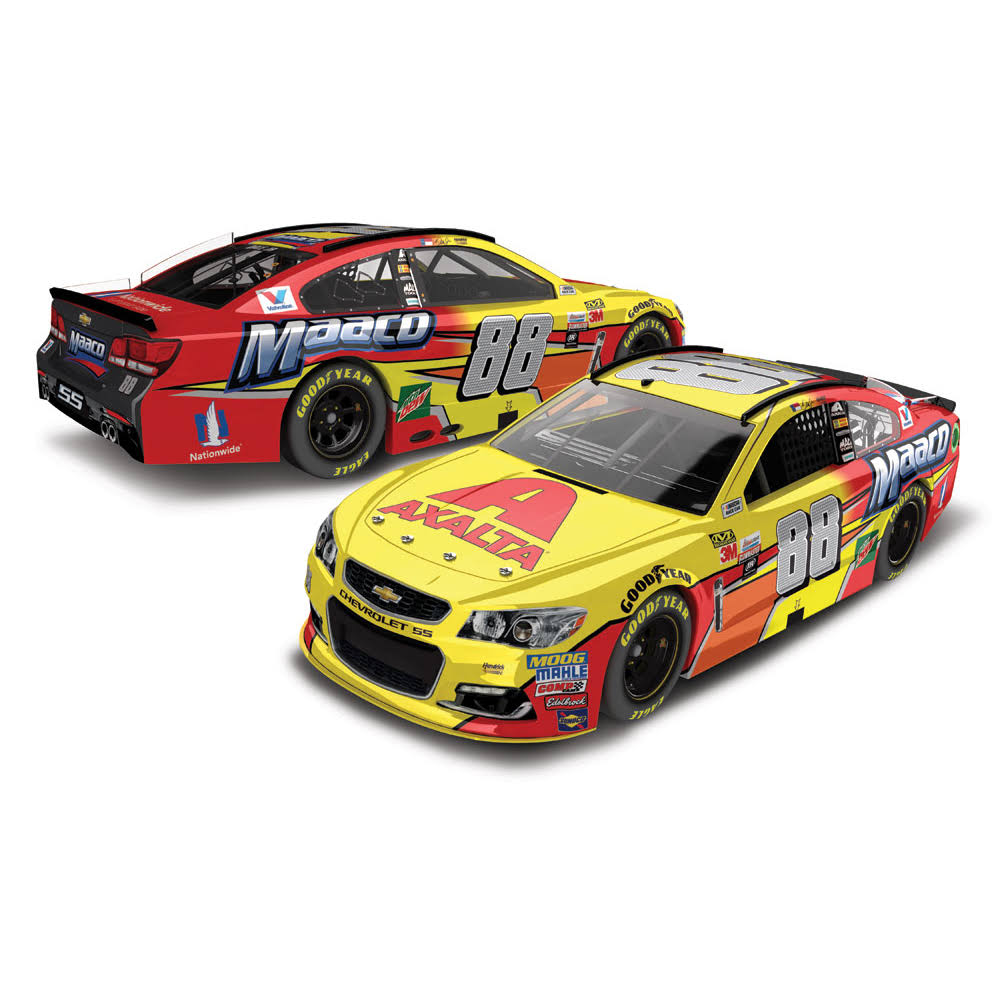 Action Racing Dale Earnhardt Jr. 2017 #88 Axalta/Maaco All-Star 1:24 Monster Energy NASCAR Cup Series Die-Cast Chevrolet SS