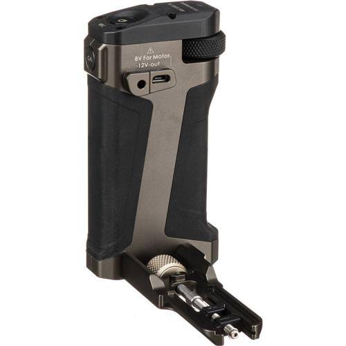 Tilta Side Focus Handle Type I for BMPCC 4K Cage, Supports LP-E6 battery, Gray