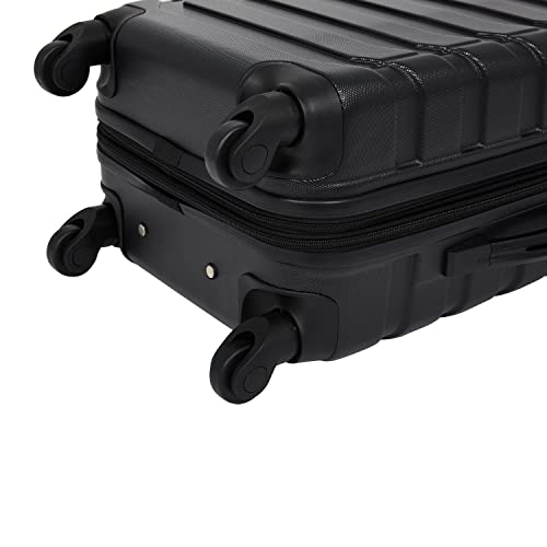 Wrangler 5 Piece Elysian Luggage and Accessories Set, Red