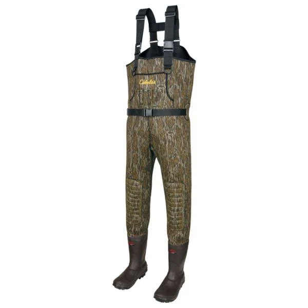 Cabela&s Classic Series II Neoprene Boot-Foot Waders for Men - Mossy Oak Bottomland - 9 Regular
