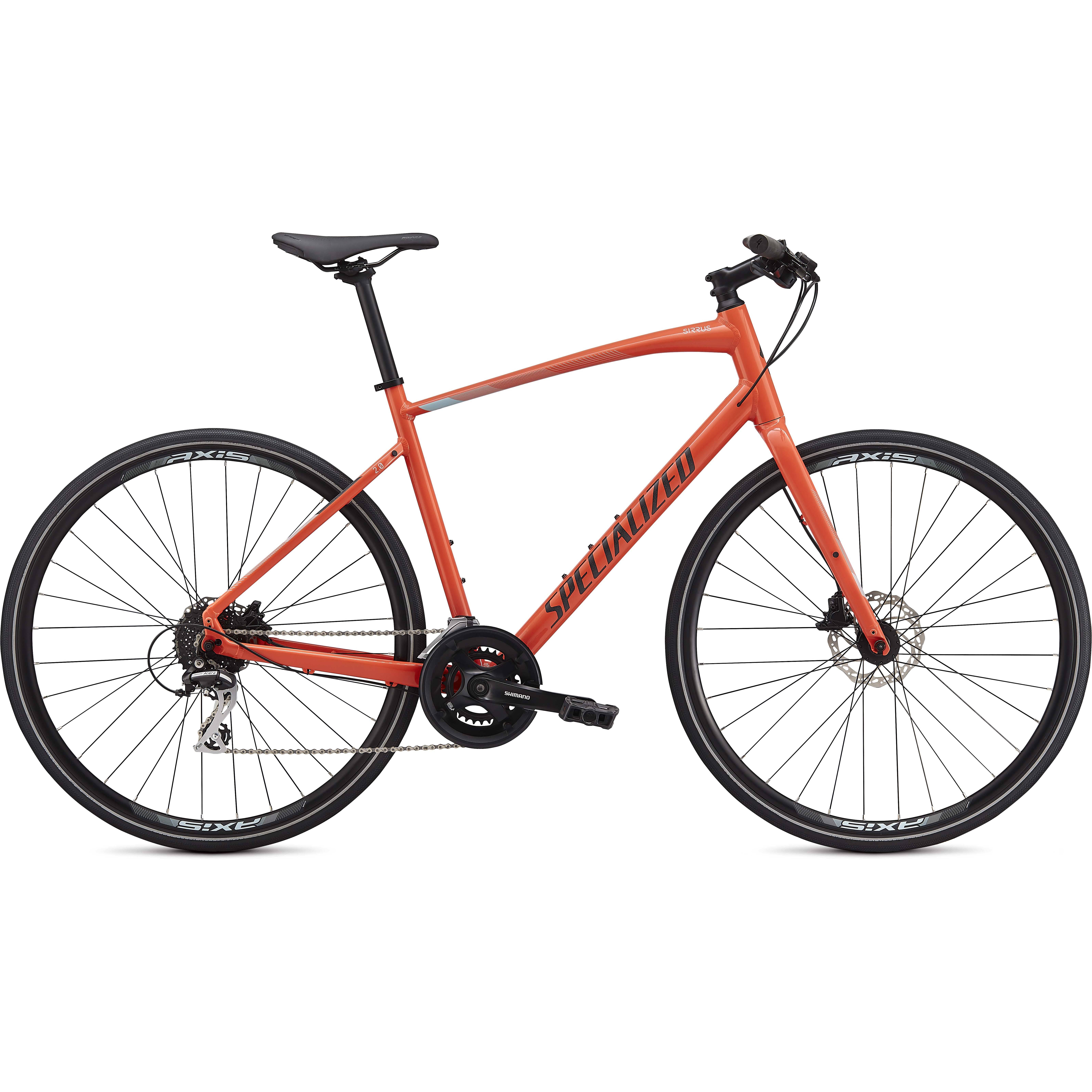 Specialized Sirrus 2.0 Gloss Vivid Coral / Summer Blue / Satin Black Reflective L