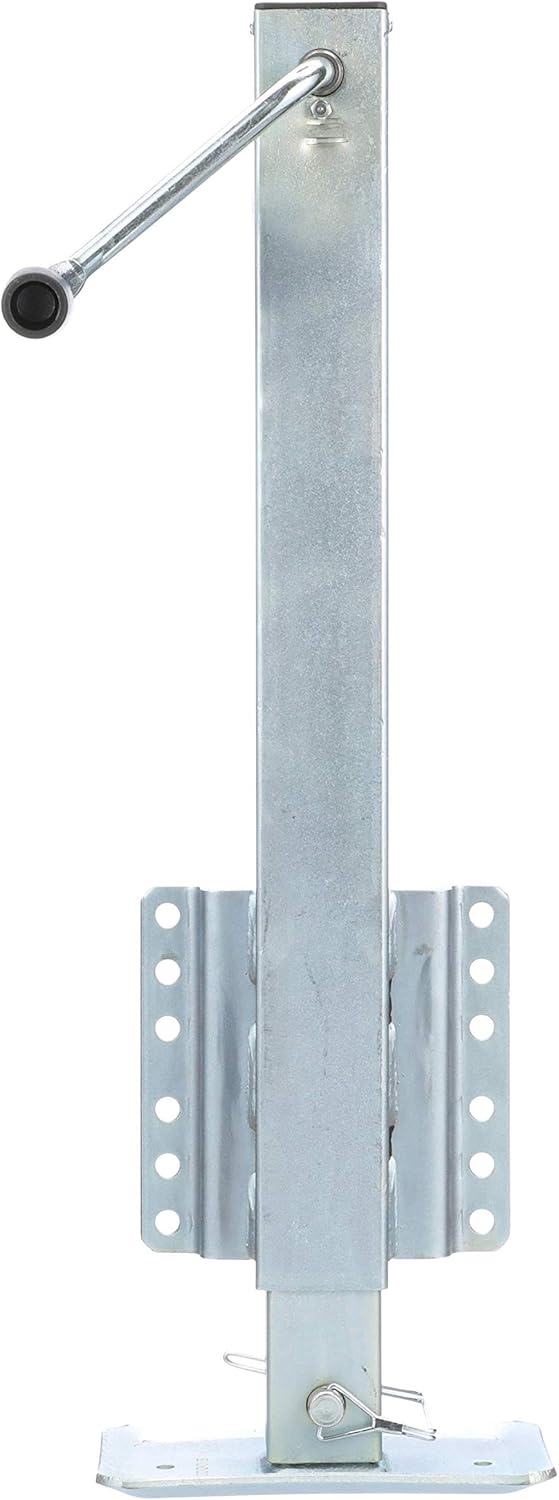 Seachoice 52051 Drop Leg Trailer Jack, Heavy Duty, Fixed Mount Jack with Drop Leg, 28.6 Inches of Lift, 2,500-Pound Max Load