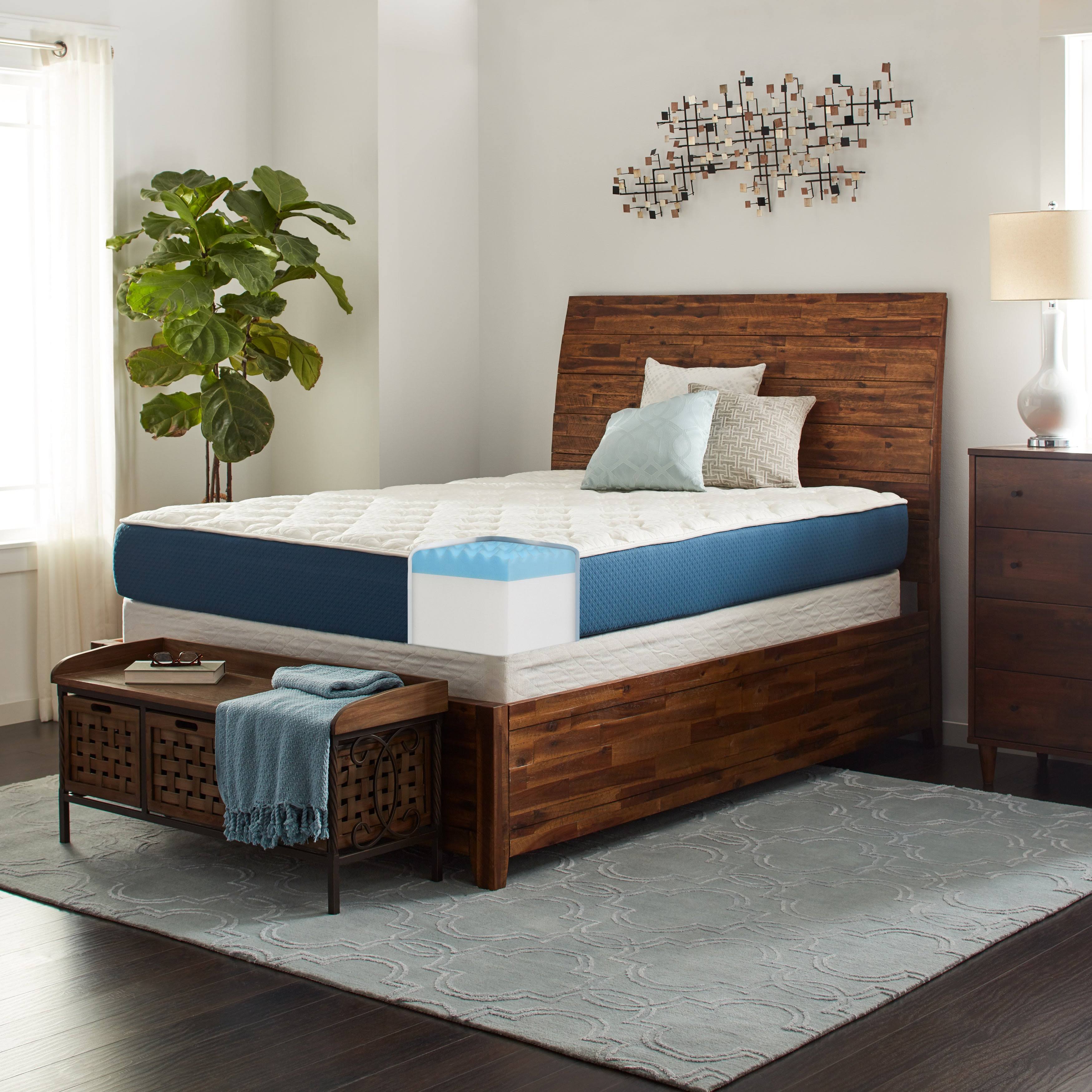 Select Luxury 10-Inch Full-Size Quilted Airflow Gel Foam Mattress Set