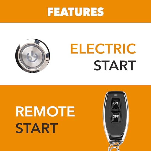 Pulsar 9500 Watt Tri Fuel Portable Inverter Generator, Remote Electric Start, CO Sensor, Parallel Capable, Super Quiet, Use for RV, Camping, Outdoor & Home, Gasoline, Propane, Natural Gas, NED95TiSRCO