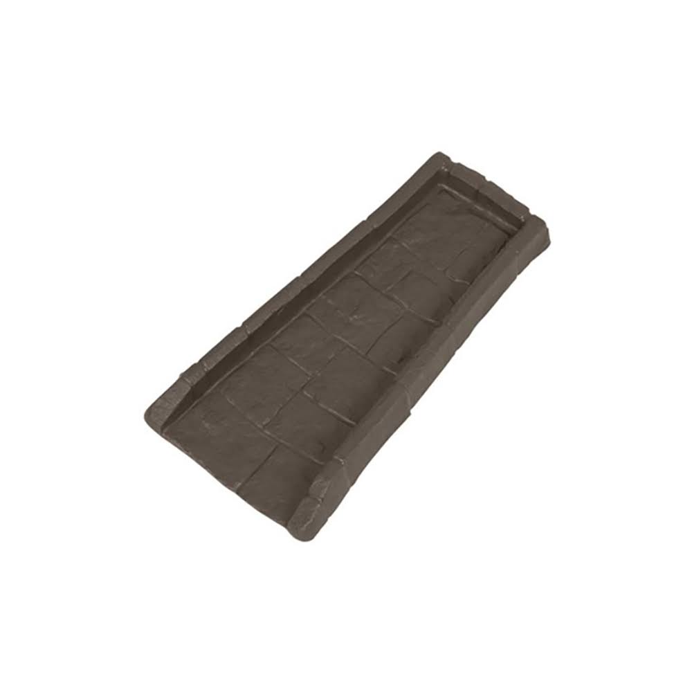 Suncast Outdoor Decorative Rain Gutter Downspout Splash BLOCK, Java (6 Pack)