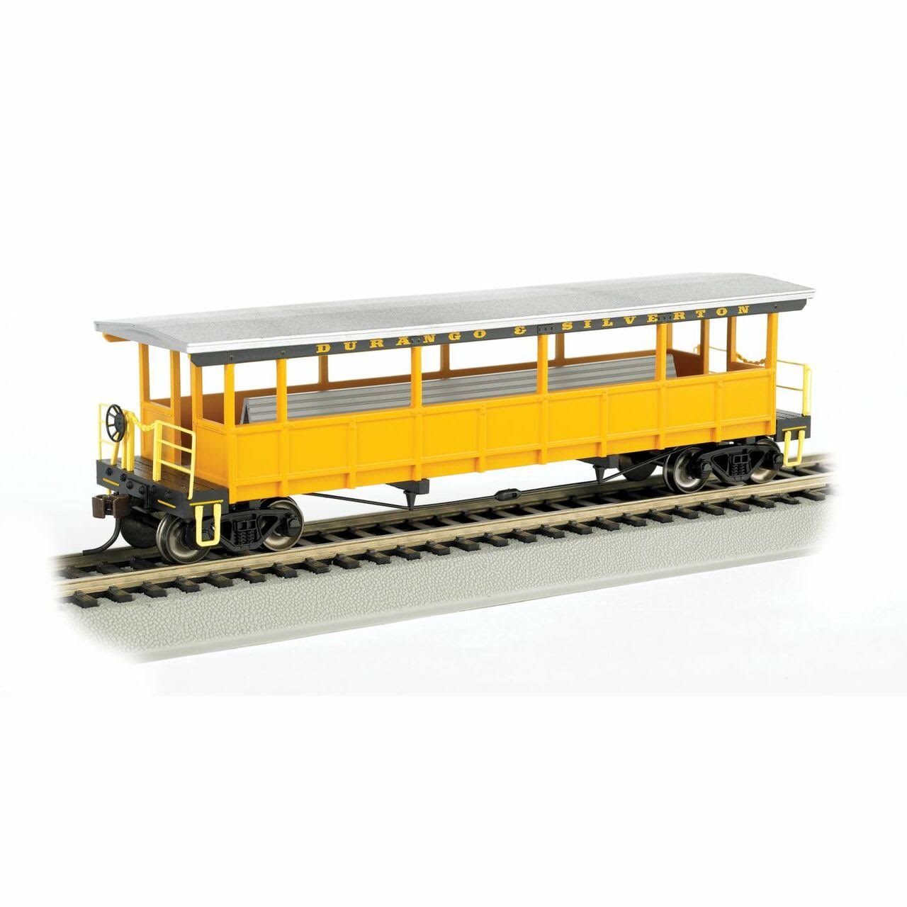 Bachmann Open Sided Excursion Car Durango u0026 Silverton -- HO