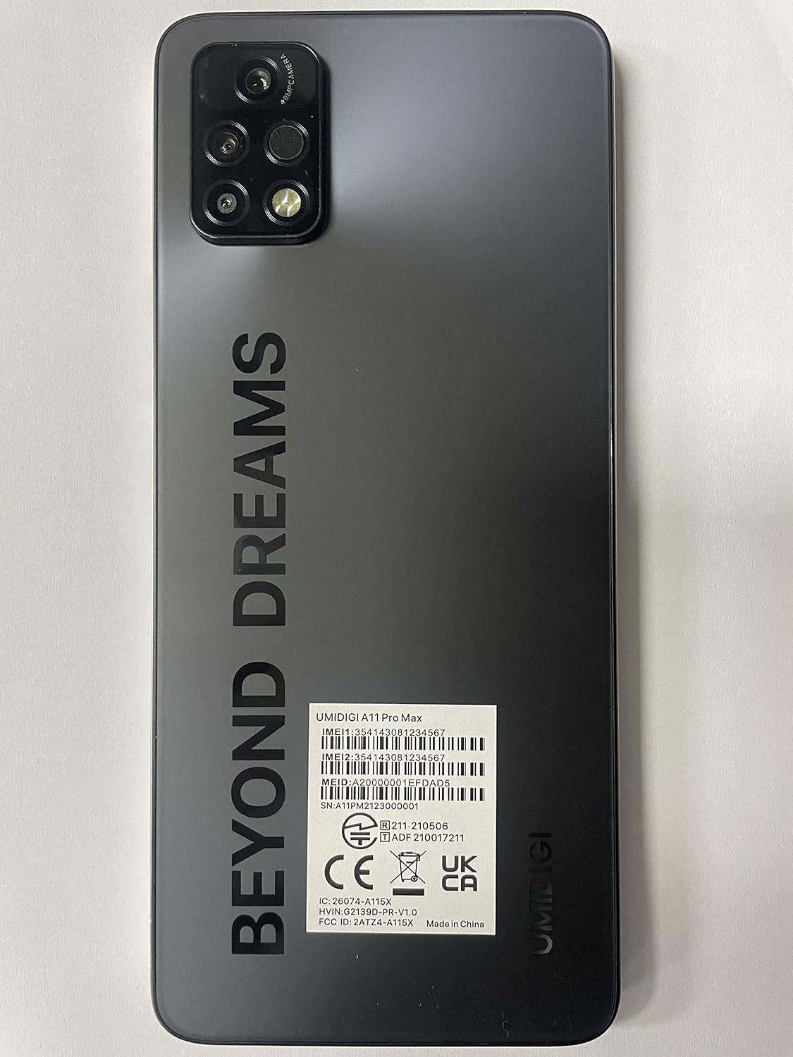 UMIDIGI A11 Pro Max Unlocked Cell Phone, Helio G80, 4GB+128GB Expandable 256GB, 6.8 Inch FHD Touch Screen, 5150mAh Battery Android 11 Smartphone, 48MP+16MP, Dual SIM 4G Volte, Al Face Unlock