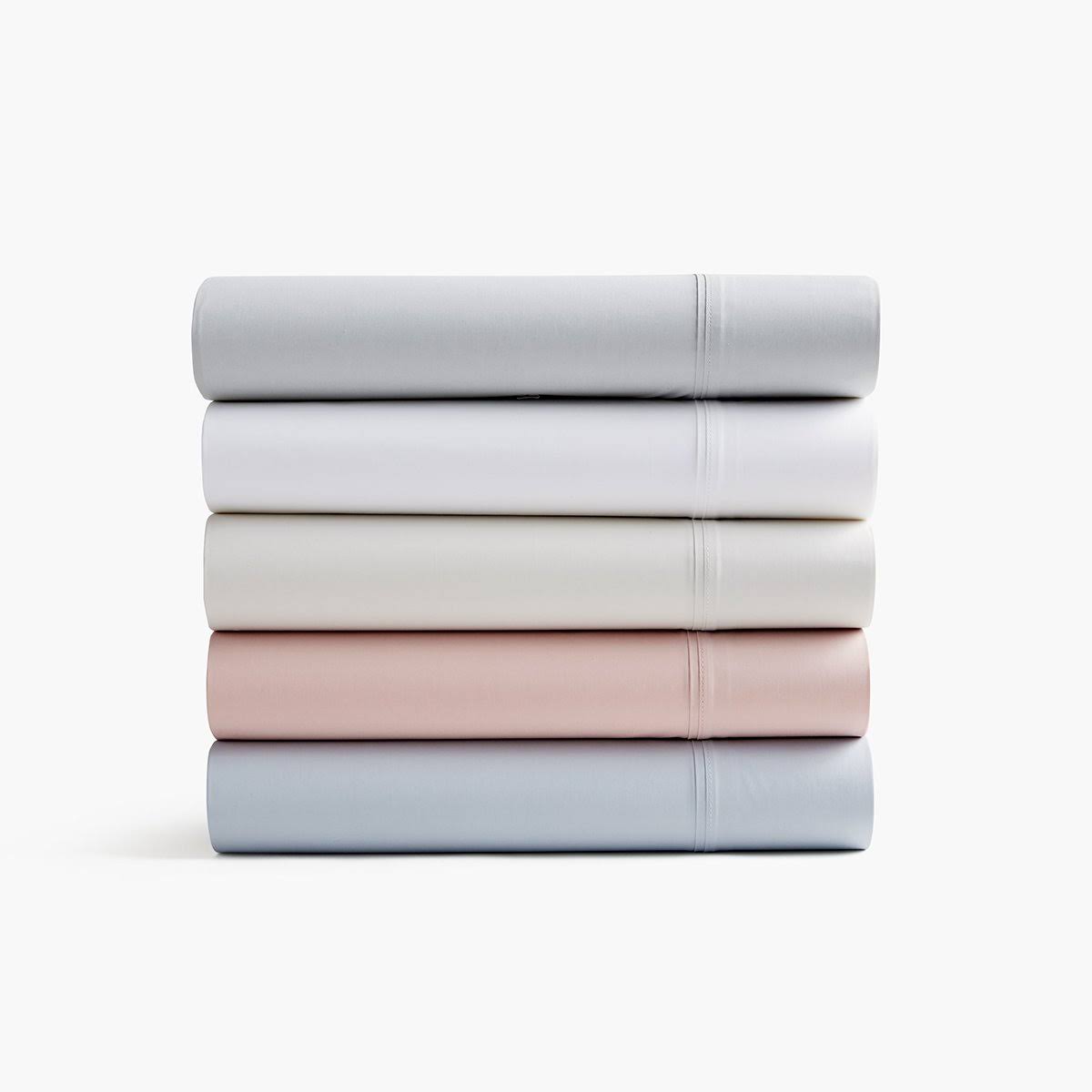 Organic Percale Sheet Set in Taupe, Size Cal King by Under The Canopy