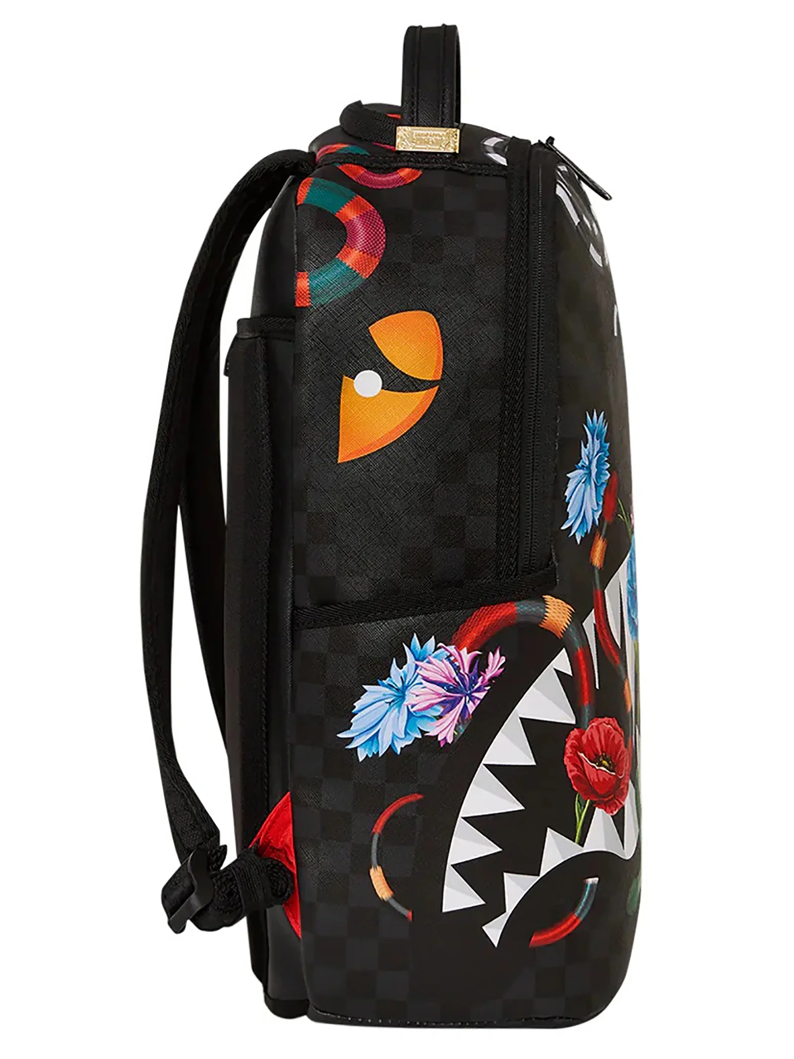 Sprayground Snakes On a Bag Backpack, Black