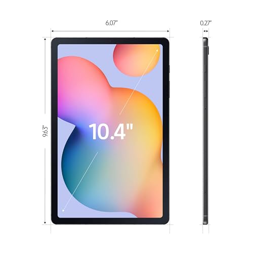 Samsung Galaxy Tab S6 Lite (2024) 10.4" 64GB WiFi Android Student Tablet, S Pen for Note-Taking, Gaming Ready, Long Battery Life, Expandable Storage, US Version, Chiffon Pink, Amazon Exclusive