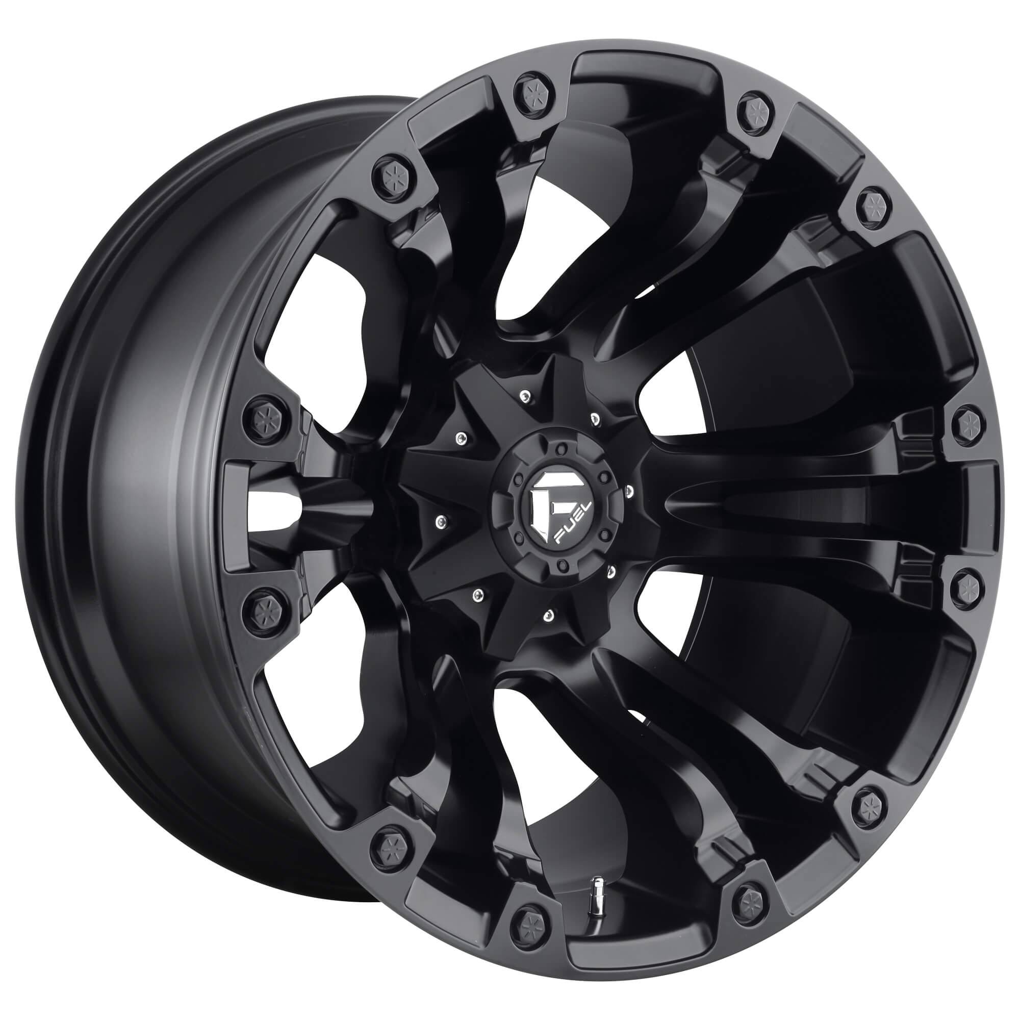 Fuel Matte Black Vapor Wheel D56018901745