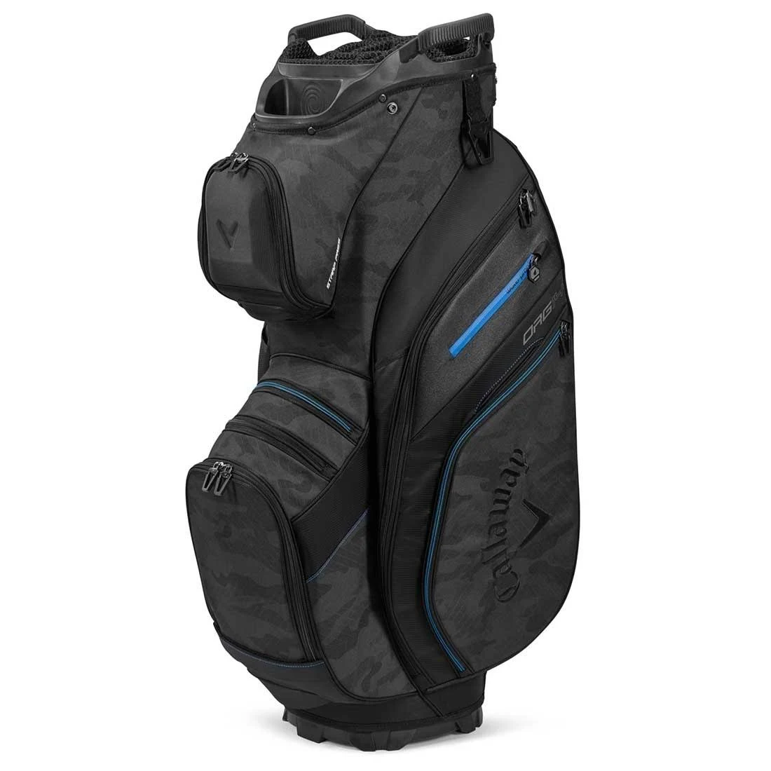 Callaway Golf 2020 Org 14 Cart Bag-White-Charcoal-Black-Red