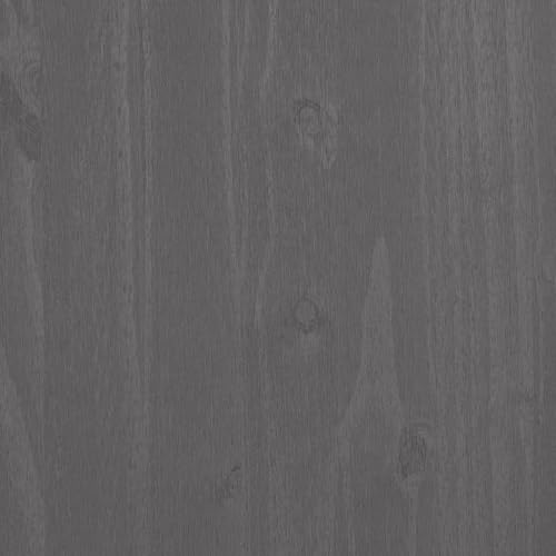 Buffets & Sideboards Sideboard Light Gray 33.5"x13.8"x31.5" Solid Wood Pine,Rustic Farmhouse Pine Sideboard with 2 Doors for Ample Home Storage Cabinets & Storage