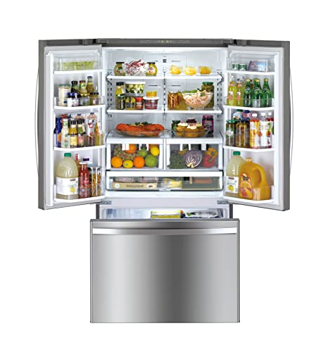 Kenmore 4673025 Alexa Capabilities 04673025 26.1 cu.ft. Non-Dispense French Door Refrigerator with Active Finish