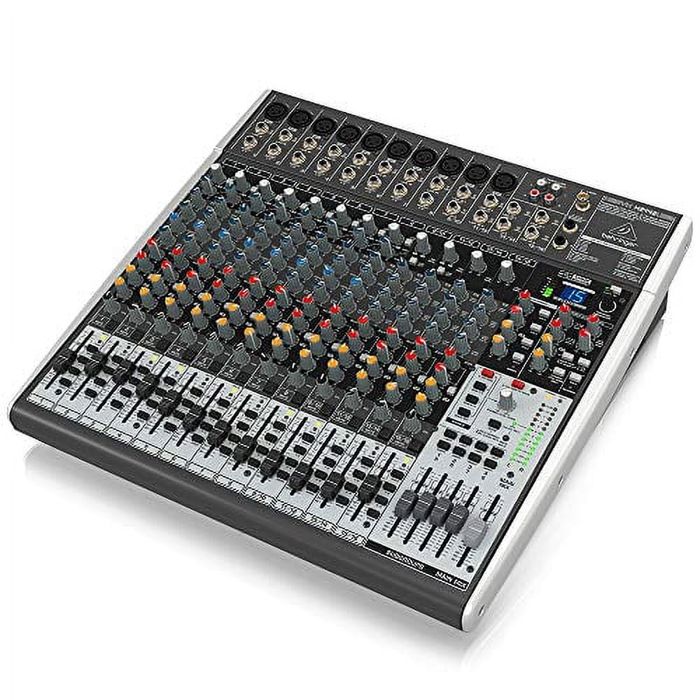 Behringer Analog Mixer 24 Channel 4 Bus 1 Knob Comp / Effect / USB Audio Interface XENYX X2442USB