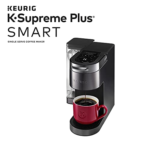 Keurig K-Supreme Plus SMART Single Serve Coffee Maker with illy Intenso Bold Roast 32 K-Cup Pods