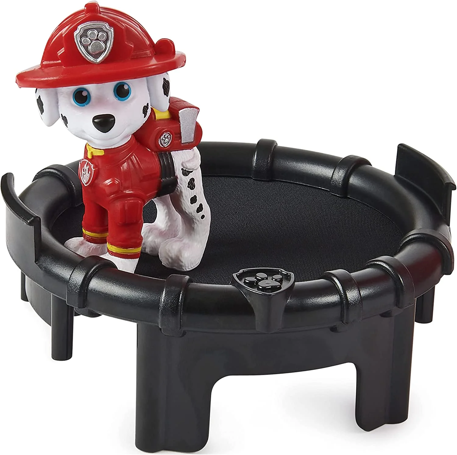 PAW Patrol, Marshalls Transforming Movie City Fire Truck with Extending Ladder, Lights, Sounds and Action Figure, Kids Toys for Ages 3 and up
