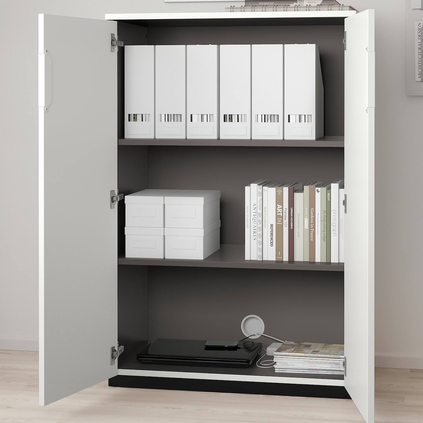 IKEA - Galant Cabinet with Doors, White, 31 1/2x47 1/4 10365141