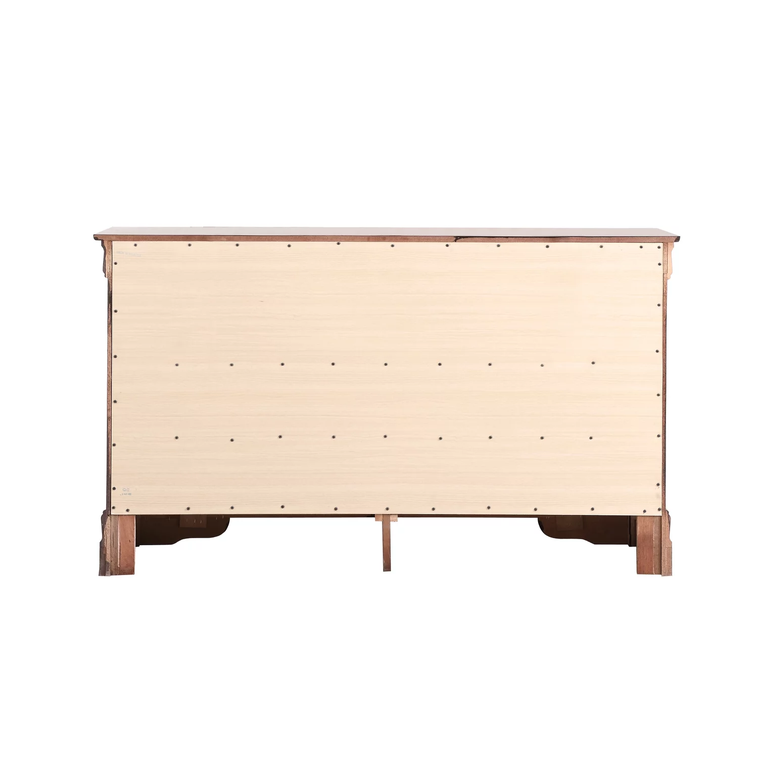 Glory Furniture Louis Phillipe 6 Drawer Dresser in Cherry
