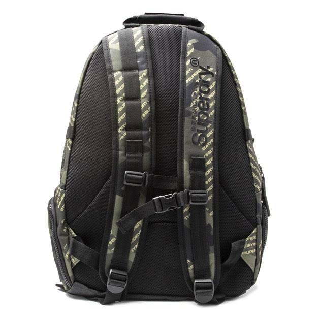 Superdry Camo Logo Tarp Green Backpack